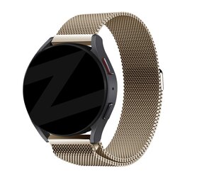 Bandz Bandz Amazfit Active 2 Milanese Loop Armband (Sekt) Bandz Bandz Amazfit Active 2 Milanese Loop Armband (Sekt)