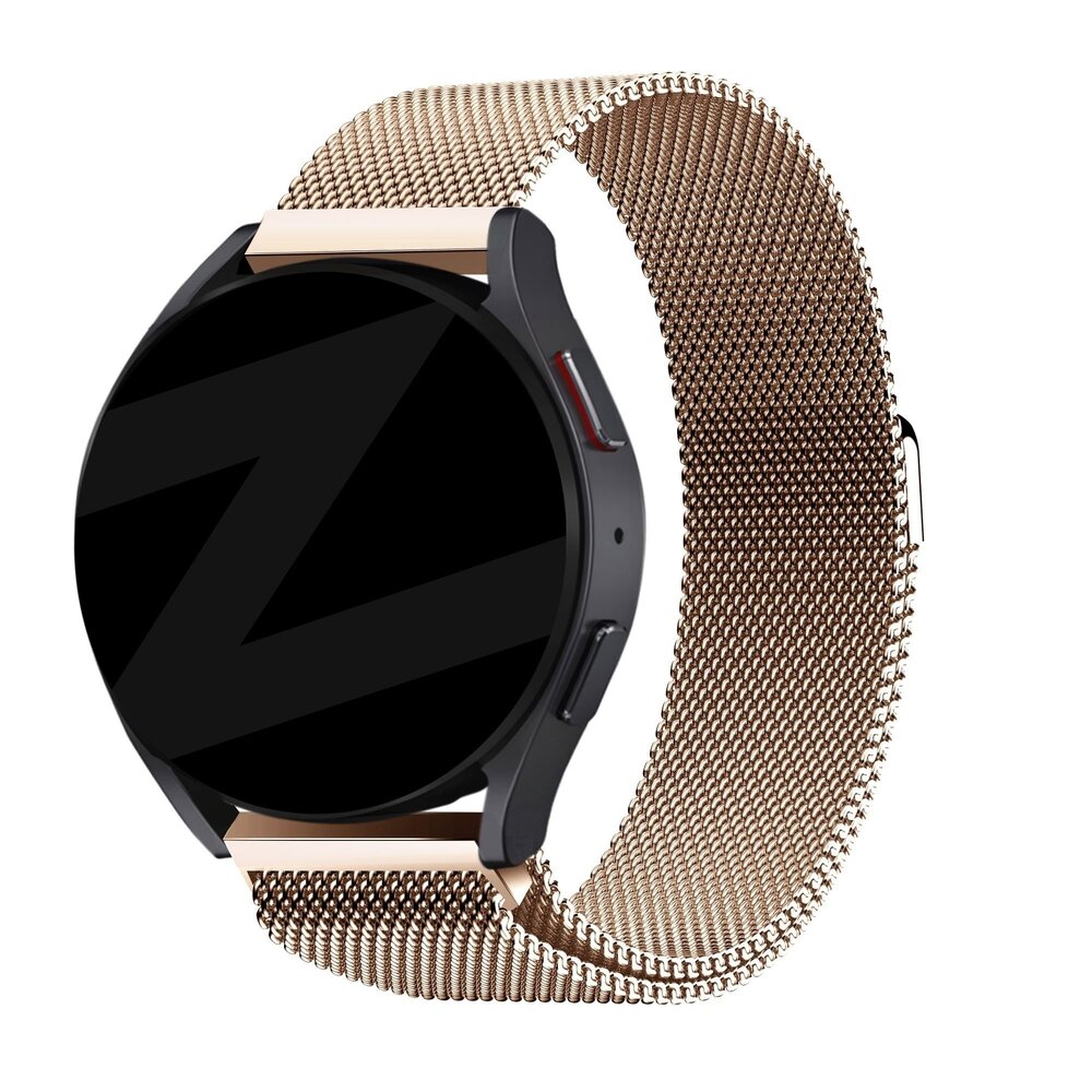 Bandz Bandz Amazfit Active 2 Milanese Loop Armband (Rosé Gold) Bandz Bandz Amazfit Active 2 Milanese Loop Armband (Rosé Gold)