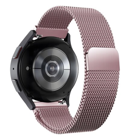 Bandz Bandz Amazfit Active 2 Milanese Loop Armband (Rosa) Bandz Bandz Amazfit Active 2 Milanese Loop Armband (Rosa)