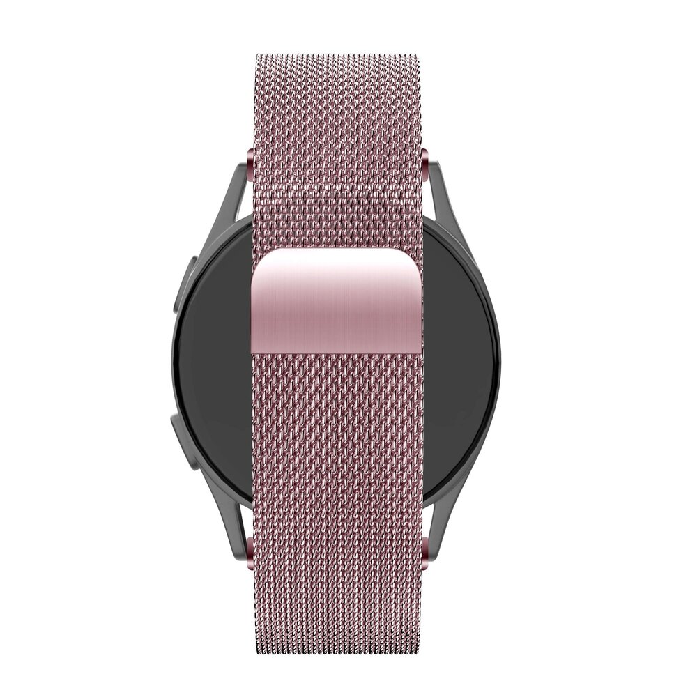 Bandz Bandz Amazfit Active 2 Milanese Loop Armband (Rosa) Bandz Bandz Amazfit Active 2 Milanese Loop Armband (Rosa)
