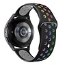 Bandz Bandz Amazfit Active 2 Sport Armband 'Deluxe' (Schwarz/Regenbogen) Bandz Bandz Amazfit Active 2 Sport Armband 'Deluxe' (Schwarz/Regenbogen)