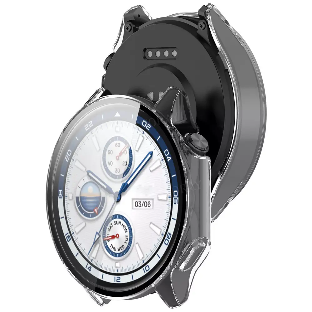 Strap-it® Strap-it OnePlus Watch 2 Hartschale mit Glas (Transparent) Strap-it® Strap-it OnePlus Watch 2 Hartschale mit Glas (Transparent)