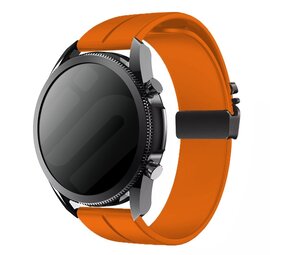 Strap-it® Withings ScanWatch 2 - 42mm Silikonarmband mit P-Buckle (Orange) Strap-it® Withings ScanWatch 2 - 42mm Silikonarmband mit P-Buckle (Orange)