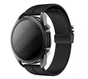 Strap-it® Suunto Vertical Silikonarmband mit P-Buckle (Schwarz) Strap-it® Suunto Vertical Silikonarmband mit P-Buckle (Schwarz)