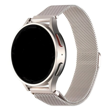 Strap-it® Strap-it Withings ScanWatch 2 - 38mm Milanese Armband (Polarstern)