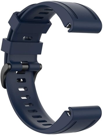 Strap-it® Strap-it Garmin Instinct E - 40mm Silikonarmband (Dunkelblau) Strap-it® Strap-it Garmin Instinct E - 40mm Silikonarmband (Dunkelblau)
