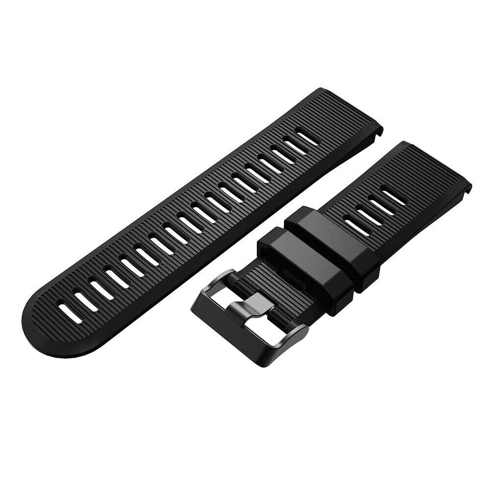 Strap-it® Strap-it Garmin Instinct 3 - 50mm Silikonarmband (Schwarz) Strap-it® Strap-it Garmin Instinct 3 - 50mm Silikonarmband (Schwarz)