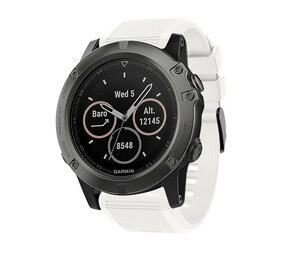 Strap-it® Garmin Instinct 3 - 50mm Silikonarmband (Weiß) Strap-it® Garmin Instinct 3 - 50mm Silikonarmband (Weiß)