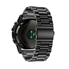 Strap-it® Strap-it Garmin Instinct 3 - 50mm Stahlarmband (Schwarz)