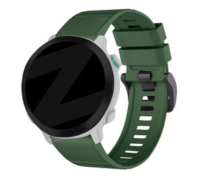 Bandz Bandz Garmin Instinct 3 - 50mm Silikonarmband mit Schnalle (Dunkelgrün) Bandz Bandz Garmin Instinct 3 - 50mm Silikonarmband mit Schnalle (Dunkelgrün)