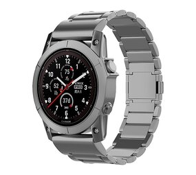 Strap-it® Garmin Instinct 3 - 50mm magnetisches Titanarmband (Graphit) Strap-it® Garmin Instinct 3 - 50mm magnetisches Titanarmband (Graphit)