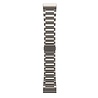 Strap-it® Strap-it Garmin Instinct 3 - 50mm magnetisches Titanarmband (Titan)
