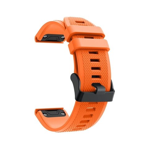 Strap-it® Strap-it Garmin Instinct 3 - 45mm Silikonarmband (Orange) Strap-it® Strap-it Garmin Instinct 3 - 45mm Silikonarmband (Orange)