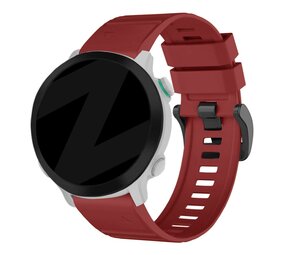 Strap-it® Bandz Garmin Instinct 3 - 45mm Silikonarmband mit Schnalle (Rot) Strap-it® Bandz Garmin Instinct 3 - 45mm Silikonarmband mit Schnalle (Rot)