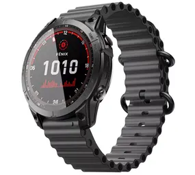 Strap-it® Garmin Instinct 3 - 45mm Ocean Armband (Schwarz) Strap-it® Garmin Instinct 3 - 45mm Ocean Armband (Schwarz)