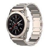 Strap-it® Garmin Instinct 3 - 45mm magnetisches Titanarmband (Titan) Strap-it® Garmin Instinct 3 - 45mm magnetisches Titanarmband (Titan)