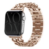xoxo Wildhearts xoxo Wildhearts Apple Watch Stahlarmband - Chain strap (Rose Gold) - 38/40/41/42mm xoxo Wildhearts xoxo Wildhearts Apple Watch Stahlarmband - Chain strap (Rose Gold) - 38/40/41/42mm