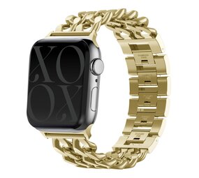 xoxo Wildhearts xoxo Wildhearts Apple Watch Stahlarmband - Chain strap (Gold) - 38/40/41/42mm xoxo Wildhearts xoxo Wildhearts Apple Watch Stahlarmband - Chain strap (Gold) - 38/40/41/42mm