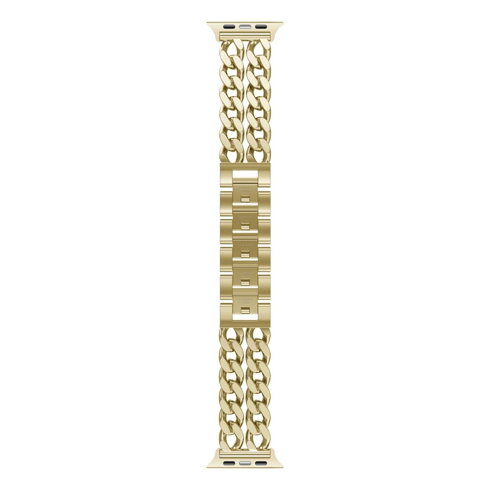 xoxo Wildhearts xoxo Wildhearts Apple Watch Stahlarmband - Chain strap (Gold) - 38/40/41/42mm xoxo Wildhearts xoxo Wildhearts Apple Watch Stahlarmband - Chain strap (Gold) - 38/40/41/42mm