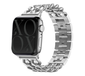 xoxo Wildhearts xoxo Wildhearts Apple Watch Stahlarmband - Chain strap (Silver) - 38/40/41/42mm xoxo Wildhearts xoxo Wildhearts Apple Watch Stahlarmband - Chain strap (Silver) - 38/40/41/42mm