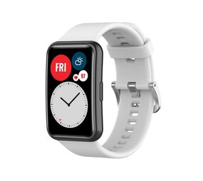 Strap-it® Huawei Watch Fit SE Silikonarmband (Weiß) Strap-it® Huawei Watch Fit SE Silikonarmband (Weiß)