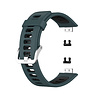Strap-it® Strap-it Huawei Watch Fit SE Sport Schnallenarmband (Grün/Schwarz) Strap-it® Strap-it Huawei Watch Fit SE Sport Schnallenarmband (Grün/Schwarz)