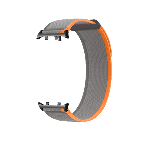 Strap-it® Strap-it Huawei Watch D2 Nylon Armband (Grau/Orange) Strap-it® Strap-it Huawei Watch D2 Nylon Armband (Grau/Orange)