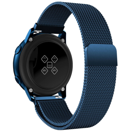 Strap-it® Strap-it OnePlus Watch 3 Milanese Armband (Blau)