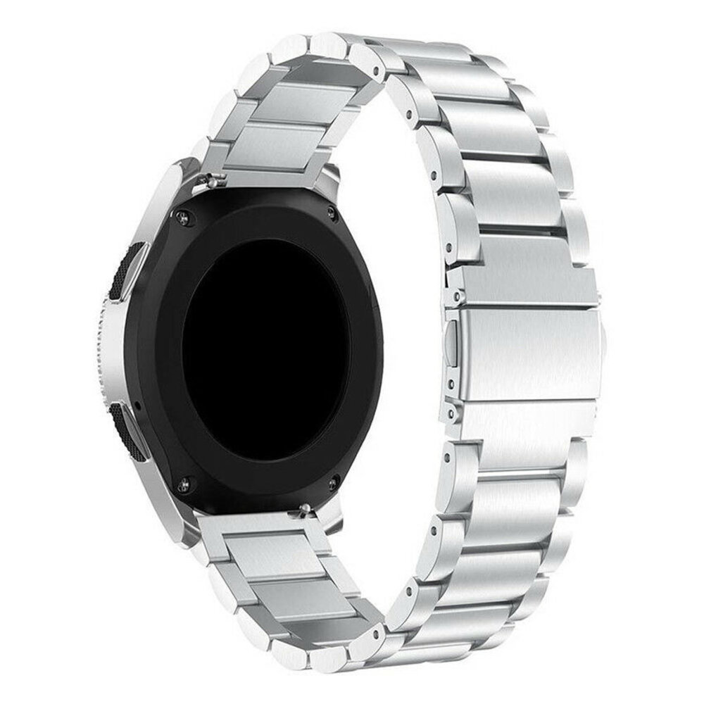 Strap-it® Strap-it OnePlus Watch 3 Stahlarmband (Silber)