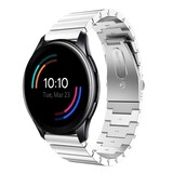 Strap-it® OnePlus Watch 3 Metallarmband (Silber)