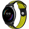 Strap-it® Strap-it OnePlus Watch 3 Sportarmband (Schwarz/Gelb) Strap-it® Strap-it OnePlus Watch 3 Sportarmband (Schwarz/Gelb)