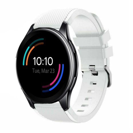 Strap-it® Strap-it OnePlus Watch 3 Silikonarmband (Weiß) Strap-it® Strap-it OnePlus Watch 3 Silikonarmband (Weiß)