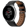 Strap-it® Strap-it OnePlus Watch 3 Lederarmband (glattes-Schwarz) Strap-it® Strap-it OnePlus Watch 3 Lederarmband (glattes-Schwarz)