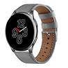 Strap-it® Strap-it OnePlus Watch 3 Lederarmband (Grau) Strap-it® Strap-it OnePlus Watch 3 Lederarmband (Grau)