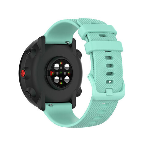 Strap-it® Strap-it OnePlus Watch 3 luxus Silikonarmband (Aqua)