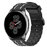 Strap-it® Strap-it OnePlus Watch 3 Sport-Schnalenarmband (Schwarz/Weiß) Strap-it® Strap-it OnePlus Watch 3 Sport-Schnalenarmband (Schwarz/Weiß)
