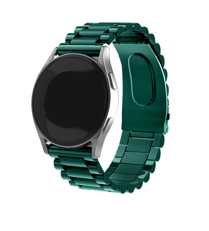 Strap-it® Strap-it OnePlus Watch 3 Stahlarmband (Grün)