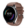 Strap-it® Strap-it OnePlus Watch 3 Silikonarmband (Braun)
