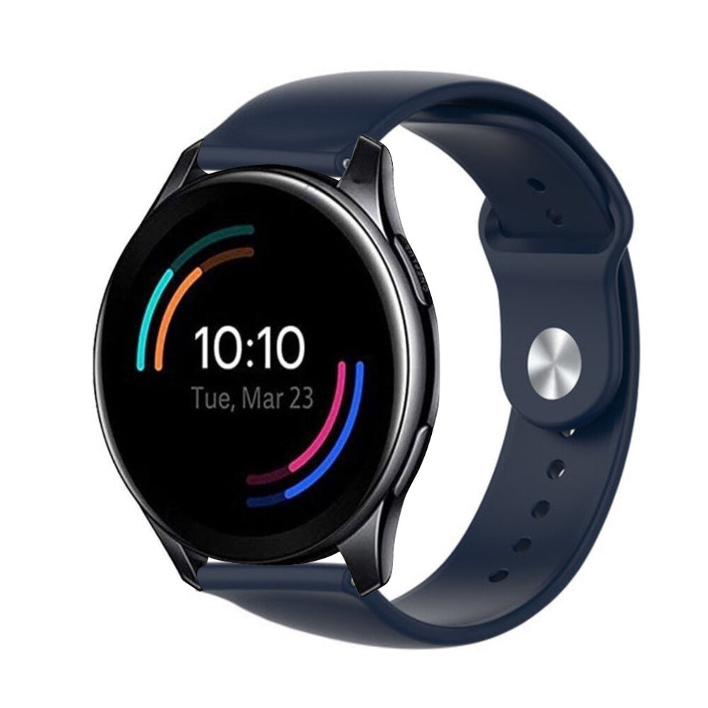 Strap-it® Strap-it OnePlus Watch 3 Sportarmband (Dunkelblau) Strap-it® Strap-it OnePlus Watch 3 Sportarmband (Dunkelblau)