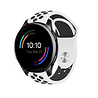 Strap-it® Strap-it OnePlus Watch 3 Sportarmband (Weiß/Schwarz) Strap-it® Strap-it OnePlus Watch 3 Sportarmband (Weiß/Schwarz)