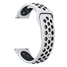 Strap-it® Strap-it OnePlus Watch 3 Sportarmband (Weiß/Schwarz) Strap-it® Strap-it OnePlus Watch 3 Sportarmband (Weiß/Schwarz)