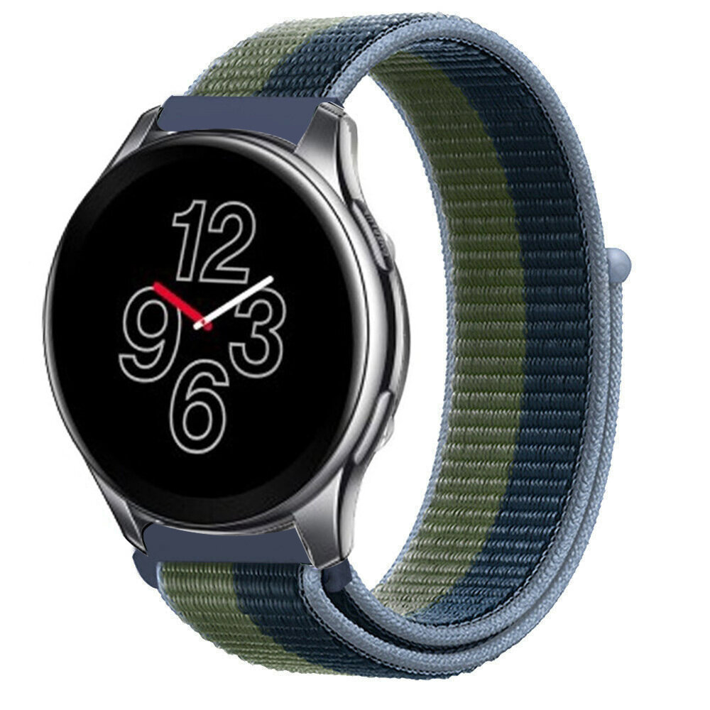 Strap-it® Strap-it OnePlus Watch 3 Nylon Armband (Moss Green)