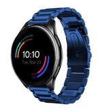 Strap-it® OnePlus Watch 3 Stahlarmband (Blau)