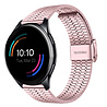 Strap-it® Strap-it OnePlus Watch 3 luxus Stahlarmband (Rosa) Strap-it® Strap-it OnePlus Watch 3 luxus Stahlarmband (Rosa)
