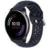 Strap-it® Strap-it OnePlus Watch 3 Silikonarmband mit Löchern (Dunkelblau) Strap-it® Strap-it OnePlus Watch 3 Silikonarmband mit Löchern (Dunkelblau)