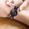 Strap-it® Strap-it OnePlus Watch 3 Special Edition band (Schwarz/Blau) Strap-it® Strap-it OnePlus Watch 3 Special Edition band (Schwarz/Blau)