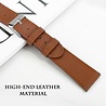 Strap-it® Strap-it OnePlus Watch 3 Lederarmband (glattes Braun) Strap-it® Strap-it OnePlus Watch 3 Lederarmband (glattes Braun)