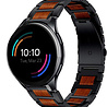 Strap-it® Strap-it OnePlus Watch 3 Holz/Stahlarmband (Schwarz) Strap-it® Strap-it OnePlus Watch 3 Holz/Stahlarmband (Schwarz)