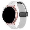 Strap-it® Strap-it OnePlus Watch 3 D-buckle Silikonarmband (Weiß) Strap-it® Strap-it OnePlus Watch 3 D-buckle Silikonarmband (Weiß)
