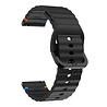 Strap-it® Strap-it OnePlus Watch 3 Wave Silikonarmband (Schwarz) Strap-it® Strap-it OnePlus Watch 3 Wave Silikonarmband (Schwarz)